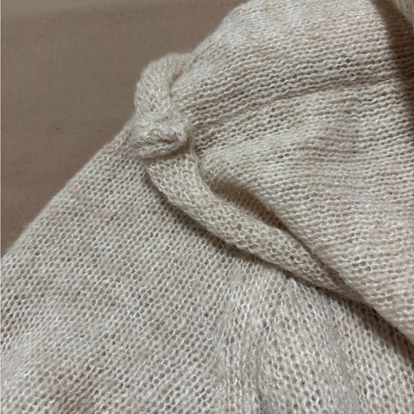Beige Sweater Size Small S Cowl Neck Wool Blend Promesa New With Tags SKU 5 - Picture 5 of 9